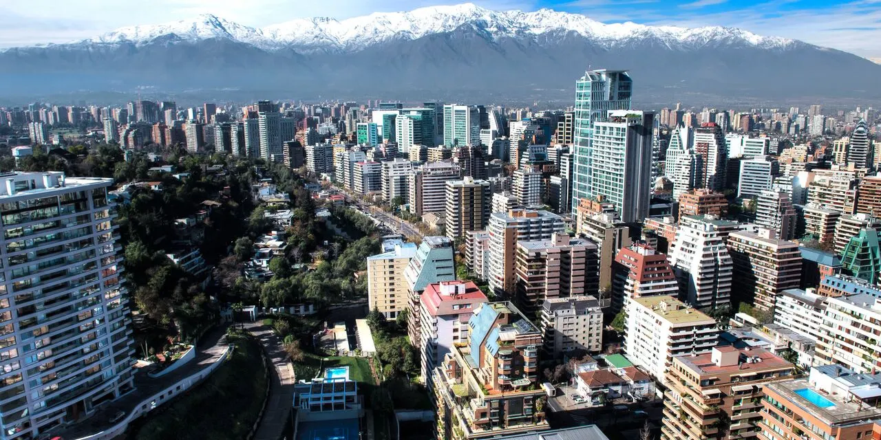 Santiago y la cordillera